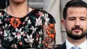 Trump junto a los reyes de Países Bajos y otros mandatarios.