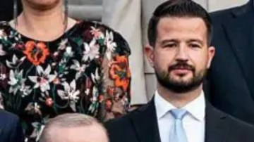 Trump junto a los reyes de Países Bajos y otros mandatarios.