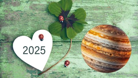 Júpiter es el planeta de la suerte en astrología.