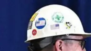 Trump el pasado viernes en una fábrica de acero en Pensilvania.