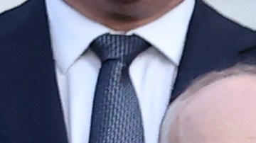 El presidente Donald Trump, en el centro a la izquierda, posa con los jefes de Estado y de gobierno de la OTAN reunidos en La Haya.