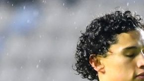 Pachuca, Hidalgo, 1 de febrero de 2025. Jeremy Márquez en lamento, durante el partido correspondiente a la jornada 5 del torneo Clausura 2025 de la Liga BBVA MX, entre los Tuzos del Pachuca y los Rojinegros del Atlas, realizado en el estadio Hidalgo. Foto: Imago7/