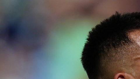 CHARLOTTE (United States), 30/06/2025.- Lautaro Martinez of Inter Milan reacts to a missed shot during the FIFA Club World Cup 2025 match between Internazionale Milano and Fluminense in Charlotte, North Carolina, USA, 30 June 2025. (Mundial de Fútbol) EFE/EPA/JACOB KUPFERMAN