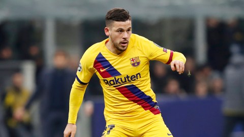 Carles Pérez durante su época como jugador del FC Barcelona.