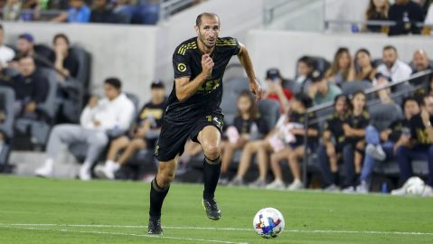 Giorgio Chiellini durante su etapa como jugador de LAFC