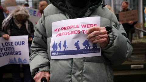 La demanda sobre refugiados se presentó en Seattle, Washington.