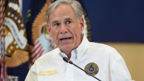El gobernador de Texas, Greg Abbott.