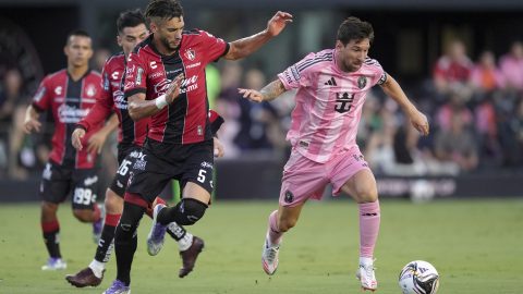 Messi aportó dos asistencias en la victoria del Inter Miami 2-1 sobre el Atlas.