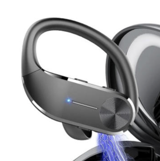 Estos audífonos son ideales para las personas que hacen actividad física.