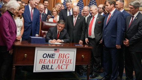 Big Beautiful Bill, proyecto de ley de Trump