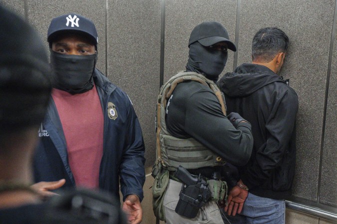 Operativo de detención de inmigrantes