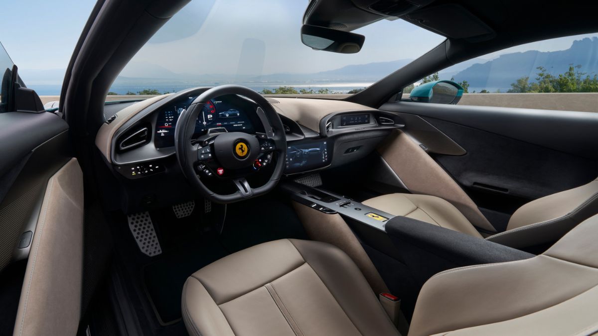 Conoce el nuevo Ferrari con controles reales en el volante