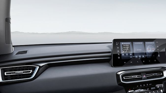 El interior de la Mitsubishi Destinator