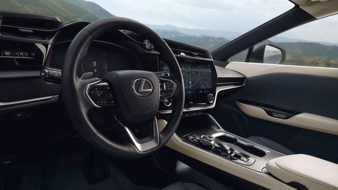 El interior del Lexus RZ 2026