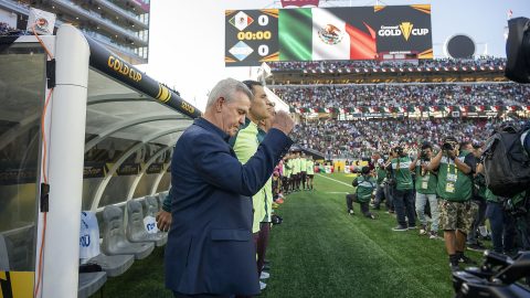 Javier Aguirre, DT de la selección de México.