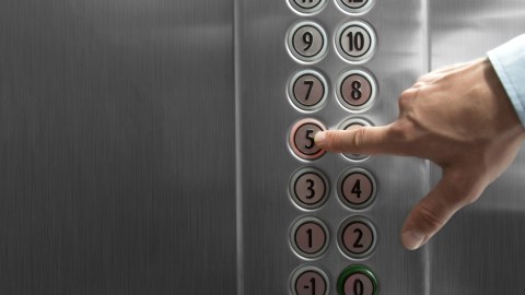 Números de ascensor para la lotería
