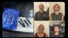La Patrulla Fronteriza compartió imágenes de los detenidos.