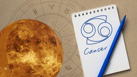 Venus estará en Cáncer del 20 de julio al 25 de agosto.