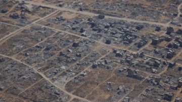Las imágenes aéreas que muestran la magnitud de la destrucción en Gaza y que el gobierno de Israel no quiere que los periodistas filmen