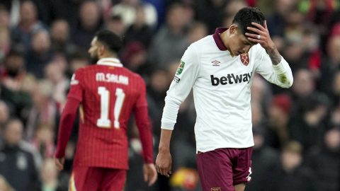 Edson Álvarez ha jugado más de 70 partidos en el West Ham.