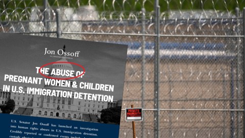 Un reporte del senador Jon Ossoff documenta abusos contra embarazadas y niños en prisiones de ICE.