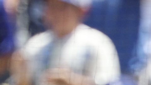 Los Angeles Dodgers' Freddie Freeman, left, is congratulated by Mookie Betts, center, and Shohei Ohtani after hitting a three-run home run against San Diego Padres pitcher Yu Darvish during the first inning of a baseball game, Sunday, Aug. 17, 2025, in Los Angeles. (AP Photo/Kevork Djansezian)