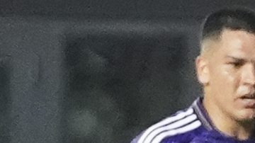 Inter Miami forward Lionel Messi, third from left, scores a goal as Orlando City defender Robin Jansson, second from right, defends during the second half of a Leagues Cup semifinal soccer match, Wednesday, Aug. 27, 2025, in Fort Lauderdale, Fla. (AP Photo/Lynne Sladky)
