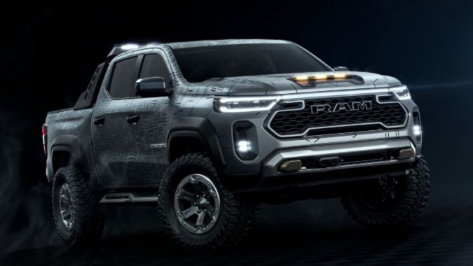 Asi es la Ram Dakota Nightfall Concept