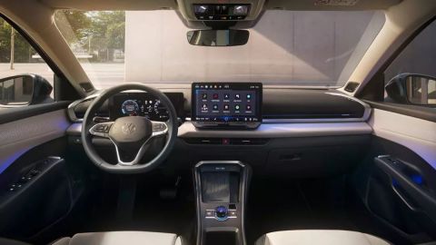 El interior del Volkswagen T-Roc 2026