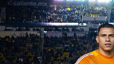 Ciudad de México, 9 de agosto de 2025. Foto de equipo del Club América, durante el partido correspondiente a la jornada 4 del torneo Apertura 2025 de la Liga BBVA MX, entre las Águilas del América y los Gallos Blancos del Querétaro, realizado en el estadio Ciudad de los Deportes. Foto: Imago7/ Diego Padilla