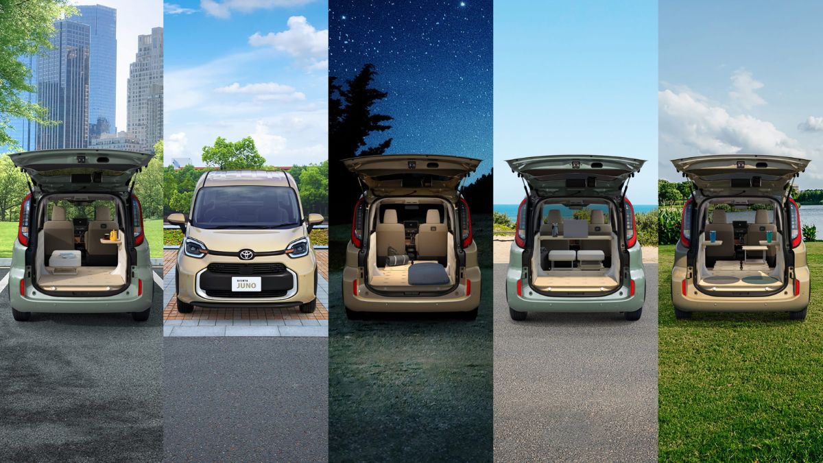 Toyota lanza la minivan híbrida Juno con sello Modellista