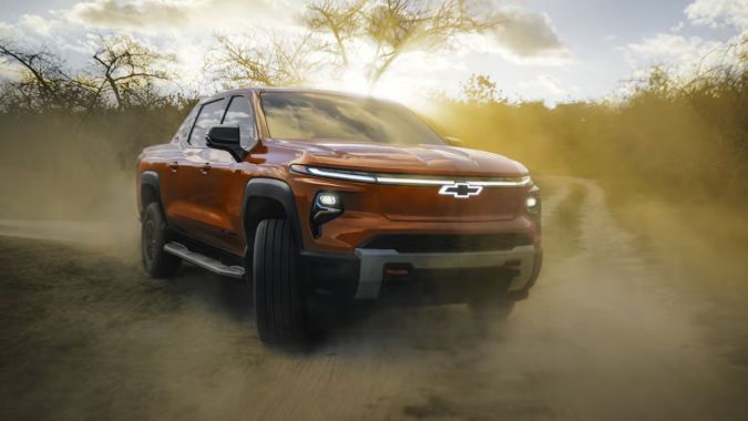 La ya histórica Chevrolet Silverado EV