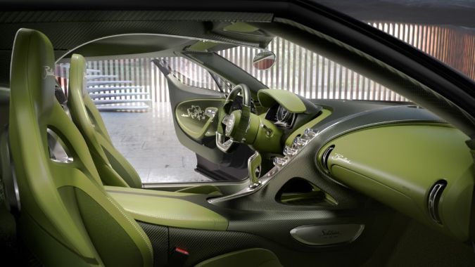 Más del interior del Bugatti Brouillard