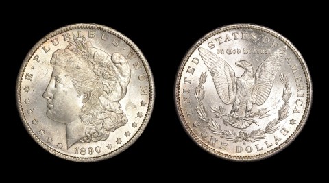 Moneda de dólar Morgan