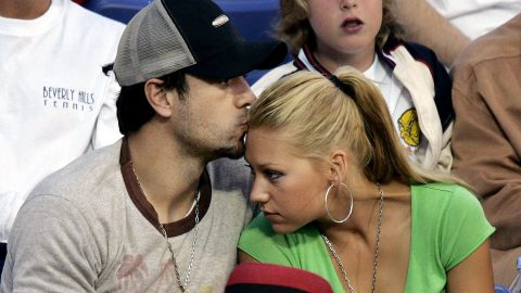 Enrique Iglesias y Anna Kournikova