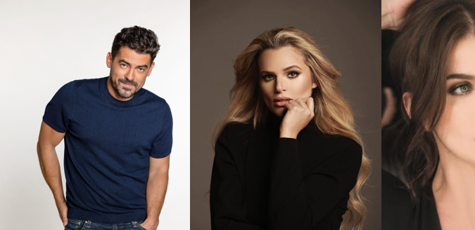 El "tridente" de "Dinastía Casillas" está compuesto por Iván Aranda, Isabella Castillo y María Fernanda Yepes.