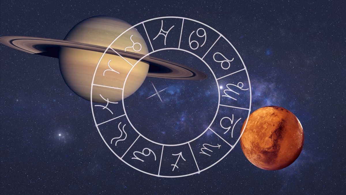 4 signos sentirán la tensión de la oposición de Marte con Saturno