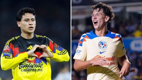 Querétaro, Querétaro, 20 de septiembre de 2023. Igor Lichnovsky en festejo de gol, durante el partido de la jornada 2 del torneo Apertura 2023 de la Liga BBVA MX, entre los Gallos Blancos del Querétaro y las Águilas del América, celebrado en el estadio La Corregidora. Foto: Imago7/ Sebastián Laureano Miranda