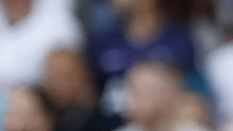 Tottenham's Son Heung-min, left, shakes hands with Tottenham's manager Mauricio Pochettino after scoring his side's third goal during their English Premier League soccer match between Tottenham Hotspur and Crystal Palace at White Hart Lane stadium in London, Saturday, Sept. 14, 2019. (AP Photo/Alastair Grant)