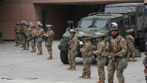En junio, la Administración Trump desplegó la Guardia Nacional en Los Ángeles.