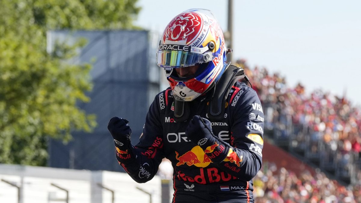 Max Verstappen logra pole position en Monza con récord de velocidad
