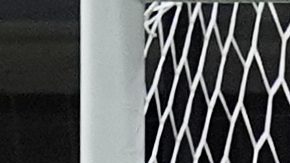 Charlotte FC goalkeeper Kristijan Kahlina (1) stops a penalty shot from Inter Miami forward Lionel Messi, left, during the first half of an MLS soccer match, Saturday, Sept. 13, 2025, in Charlotte, N.C. (AP Photo/Erik Verduzco)