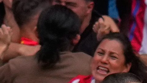Julián Álvarez marcó un gol de penal y otro de tiro libre al borde del área.