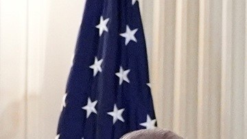 El primer ministro de Israel, Benjamín Netanyahu, y el presidente Donald Trump.