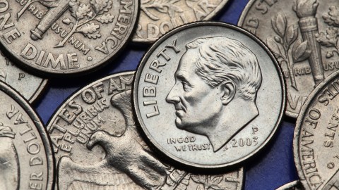 Diez monedas de diez centavos de Roosevelt que no creerás que valen tanto