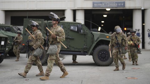 Elementos de la Guardia Nacional