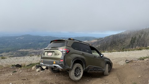 El Subaru Forester Wilderness no se amedrenta en caminos difíciles.