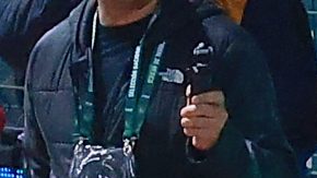 Toluca, Estado de México, 19 de noviembre de 2024. Luis Malagon y Jorge Campos, durante el partido de vuelta de los Cuartos de Final de la Liga de Naciones de la Concacaf 2024-2025, entre la Selección Nacional de México y la Selección de Honduras, celebrado en el estadio Nemesio Diez. Foto: Imago7/ Manlio Contreras