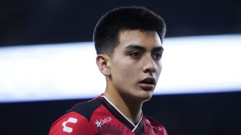 Carson, California, Estados Unidos, 31 de julio de 2025. ,Gilberto Mora durante el partido de fase de grupos de la Leagues Cup 2025, entre el LA Galaxy y los Xolos de Tijuana, realizado en el Dignity Health Sports Park. Foto: Imago7/ Sebastian Laureano Miranda