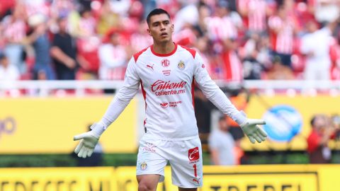 El "Tala" Rangel, arquero titular de las Chivas.
